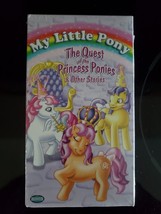 Vintage My Little Ponies The Quest Of The Princess Ponies VHS 1987 Rare OOP - $17.41