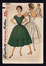 SIMPLICITY pattern 4637 * Misses' one piece DRESS * size 13 bust 31 Patt... - $5.95