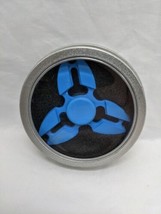 Metal Blue Tri Pointed Fidget Spinner Toy - $31.67