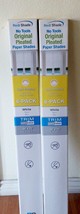 HOME DECOR Redi Shade 6 Pack Paper Pleated Paper White  &quot;36x72&quot; Lot Of 2 - $29.70