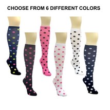 Colorful Polka Dot Pattern Socks from the Sock Panda (Knee High) - £4.72 GBP