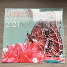 2024 Wall Calendar Butterflies 11x10 inches - £4.69 GBP