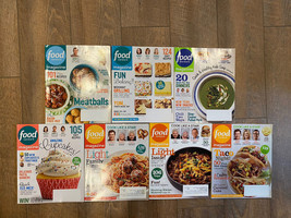 Lot of 7 Food Network Magazines Tacos, Low Cal, Baking Recipes, Quick Dinners - £10.07 GBP