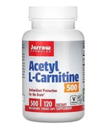 Jarrow Formulas Acetyl L-Carnitine 500 mg, 120 veg caps Exp 03, 04/2024 - £13.36 GBP