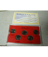 2003 Denver Mint State Quarter 5 piece set in case IL,AL,ME,AR,MO - $11.94 CAD