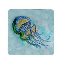 Betsy Drake Jellyfish Coaster Set of 4 - £27.75 GBP