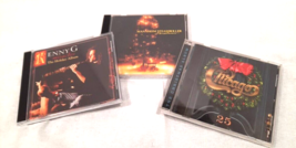 Set Of 3 Classic Christmas Cd&#39;s - Kenny G - Chicago - Mannheim Steamroller - £6.98 GBP