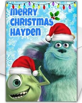 MONSTERS INC Personalised Christmas Card - Disney Christmas Card - £3.23 GBP