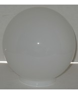 Vintage White Case Glass Globe Lamp Light Shade - $537.71 MXN