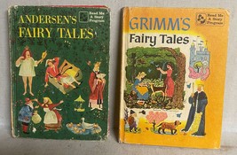 Vintage 2  books of Fairy Tales. Andersen&#39;s Fairy Tales 1958 and Johnny ... - £7.82 GBP