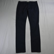 Hawker Rye 33 x 34 Navy Blue Skinny Fit Stretch Mens Chino Pants - £15.01 GBP