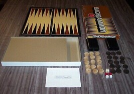 Vintage 1977 BACKGAMMON Board Game 1970&#39;s REISS - £15.79 GBP