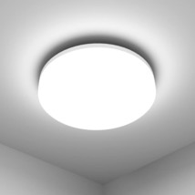 Lighting Ever 8.7 inch Flush Mount LED Ceiling Light for Bathroom, Waterproof, 5 - £32.46 GBP