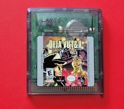 Game Boy Color Deja Vu I &amp; II: The Casebooks of Ace Harding GBC0 Authentic Saves - £44.83 GBP