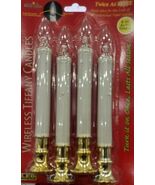 Brite Star Tiffany LED Candles Twice As Brite 4 Pack - €21,96 EUR