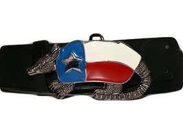 AES State of Texas Armadillo TX United States Metal Belt Buckle - £11.70 GBP