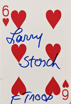 F Troop Larry Storch signed playing card  - £39.33 GBP