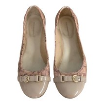 Solesensability Cork Shoes w/ Cream patent Toe Size 7.5 - £7.87 GBP