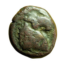 Ancient Greek Coin Carthage Zeugitania AE15mm Tanit / Horse Head 04009 - £23.70 GBP