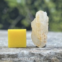 Natural rough citrine - spiritual healing crystal mineral, authentic - £17.99 GBP