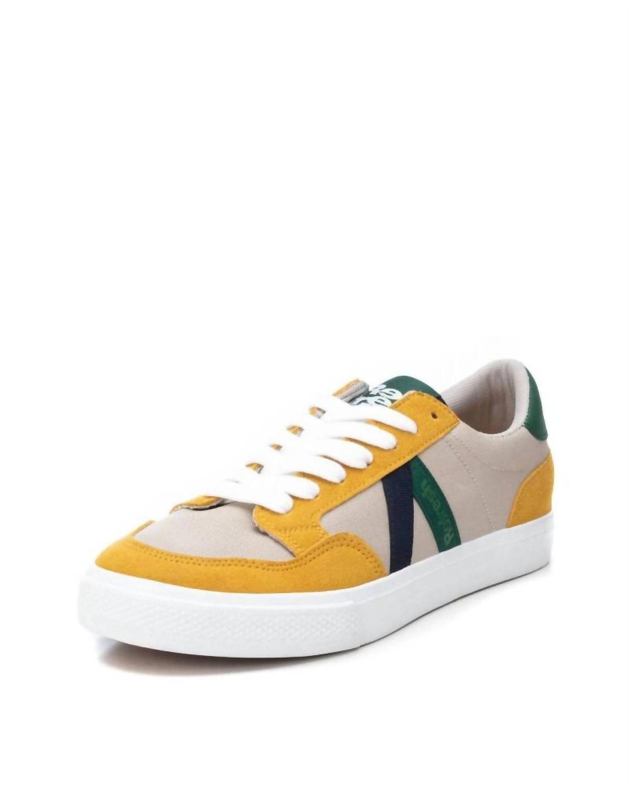 Xti Men&#39;s Casual Sneakers Yellow - $48.00