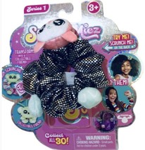 ScrunchMiez Series 1 Penelope #17 Pink Hair Scrunchie Bracelet Plush Col... - $14.87