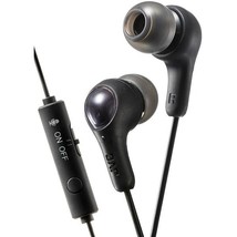 JVC HAFX7GB Gumy Gamer Earbuds with Microphone (Black) - £30.77 GBP