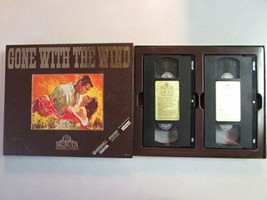 Gone With The Wind 1990 Issue 2 Vhs Box Set Videophonic Sound Clarke Gable Oop - £4.67 GBP