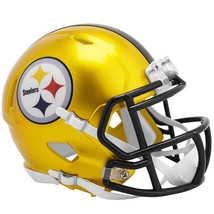 Pittsburgh Steelers Flash Alternate Riddell Replica Mini Speed Helmet - NFL - £30.67 GBP