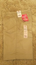 Dickies Girl&#39;s School Bermuda Shorts Stretch Uniform KR714KH 11 Khaki 34&quot; x 13&quot; - $12.82