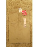 Dickies Girl&#39;s School Bermuda Shorts Stretch Uniform KR714KH 11 Khaki 34... - $238.96 MXN