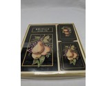 Harriot Nordby Bridge Score Pad And Two Decks Pear And Apples Set - $25.73
