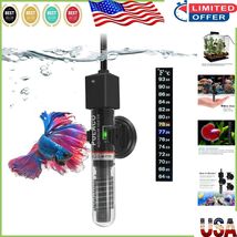 Compact Submersible Betta Fish Aquarium Heater with Free Thermometer Inc... - $280.06 MXN