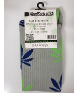 PREMIUM QUALITY 420 WEED SOCKS KNEE HIGH - SEATTLE COLORS - GO SEAHAWKS ... - £5.11 GBP