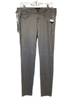 Vince Dylan Skinny Denim Jeans Silverfin Side Tuxedo Stripe Size 29 - £20.34 GBP