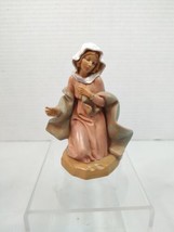 Fontanini Depose Roman Italy Nativity Figure Mother Mary 4&quot; High 1991 - $18.69