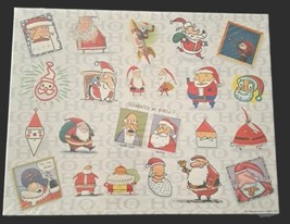 Vtg Hallmark Christmas Puzzle Holiday Shoebox Springbok Santa 500 pc new... - $23.76