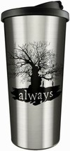 Harry Potter Always Promise at Tree 18 oz Stainless Steel Travel Mug NEW UNUSED - £13.95 GBP