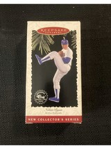 1996 Hallmark Keepsake Ornament #1 At The Ballpark&quot; Nolan Ryan Texas Ran... - $54.32 MXN