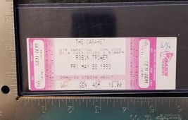 ROBIN TROWER - VINTAGE MAY 28 1993 UNUSED WHOLE CONCERT TICKET - £11.79 GBP