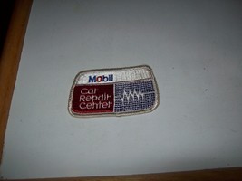 Vintage MOBIL Car Repair Center Patch gas oil service garage auto automo... - $14.84