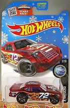 2016 Hot Wheels Target Snowflake Card #11 X-Raycers 1/10 STOCKAR Maroon Variant - £6.49 GBP