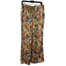 Tommy Bahama  Flora Amora Satin Pants Greek Olive Size Small New with tags - $74.25