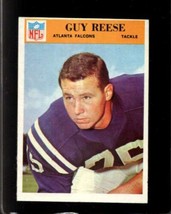 1966 Philadelphia #9 Guy Reese Exmt Falcons *XR14165 - £2.32 GBP