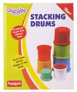 Funskool Giggles - Stacking Drums, Multicolour stacking Blocks Free Ship... - £13.22 GBP