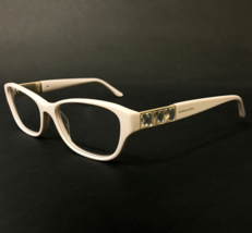 Bcbgmaxazria Eyeglasses Frames Kasia Almond Beige Cat Eye Crystals 54-14-140 - £18.55 GBP