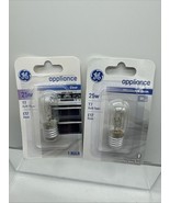 (2) 25w GE Appliance 10692 Intermediate Base Tubular T7 Lamp/Bulb COMBIN... - $169.74 MXN