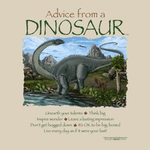 Dinosaur Sweatshirt S M L XL Advice From Nature Unisex New NWT - £23.03 GBP