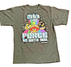 T-Shirt Angry Birds Star Wars Youth Medium May the Force Be With You Shirt - £12.15 GBP