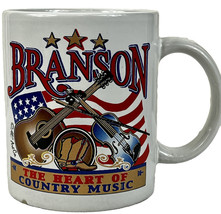 Branson Coffee Mug Cup Branson The Heart of Country Live Music Cup Missouri - £16.43 GBP